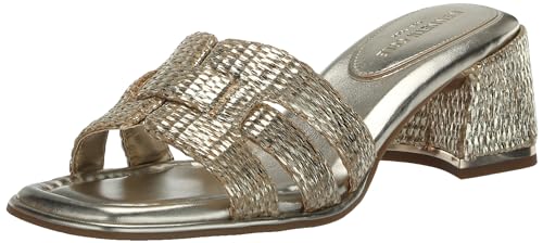 Sandale à talon aiguille femme Kenneth Cole Harper pointure 36 nu-pieds chic raphia
