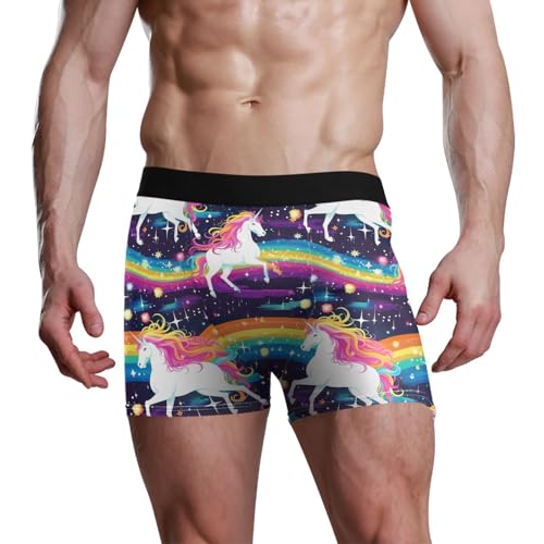 Cute Rainbow Unicorn Underwear for Men S 202a92004