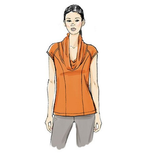 Vogue Patterns V8831 Haut et Tunique Coupe Fluide Flatteuse Tailles E5 - 5
