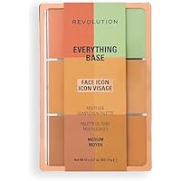 Revolution Everything Base Face Icon Complexion Palette, Paleta
