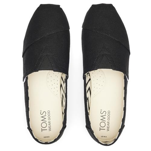 TOMS Baskets pour homme noir 41 EU Wide : Chaussures légères et confortables