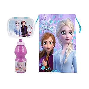 Sandwichmaker Set voor kinderen, waterfles en snaartas, kleurrijk design, tosti-broodrooster, school, materiaal…