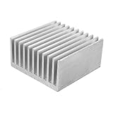 - Reiner Aluminium-Kühlkörper, geeignet für Elektronik, Computer, elektrische Geräte, spielen eine Rolle in der Wärmeableitung).