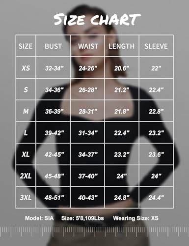 PUMIEY Women's Long Sleeve T Shirts Sweetheart Neck - Slim Fit Going Out Tops Sexy Basic Tee Smoke Cloud Pro Collection2