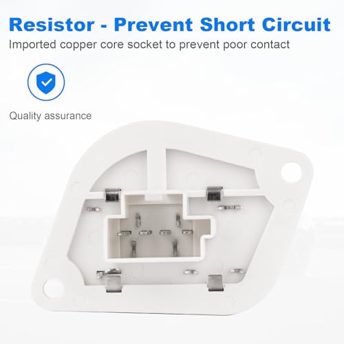 Image of HVAC Blower Motor Resistor Compatible with Cherokee Fan 1997-2001 Resistor Replacement for Wrangler 97-06 Blower Resistor RU353 3A1101 CR158 4864957 RU1046