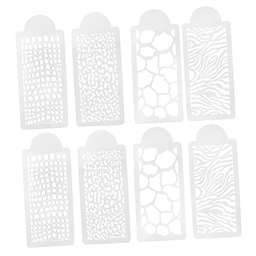 Uonlytech DIY Cake Stencils Animal Templates Leopard Print Stencils for Scrapbooking Tools