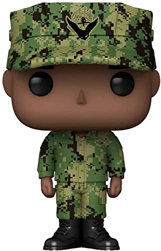 Funko POP! Military: Navy Male - A - U.S. Navy - Figura de Vinilo Coleccionable - Idea de Regalo- Mercancia Oficial - Juguetes para Niños y Adultos - Muñeco para Coleccionistas y Exposición