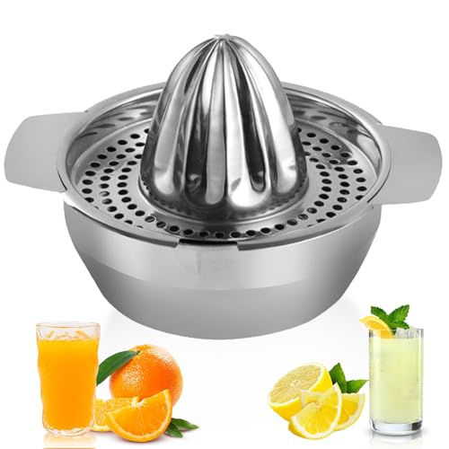 Presse Agrumes Manuel, Presse Orange Manuel Inox Presse Citron Manuel Rotation Presse, Pour Presser Citrons Oranges Agrumes Verts Citrons Verts Professionnel Inox
