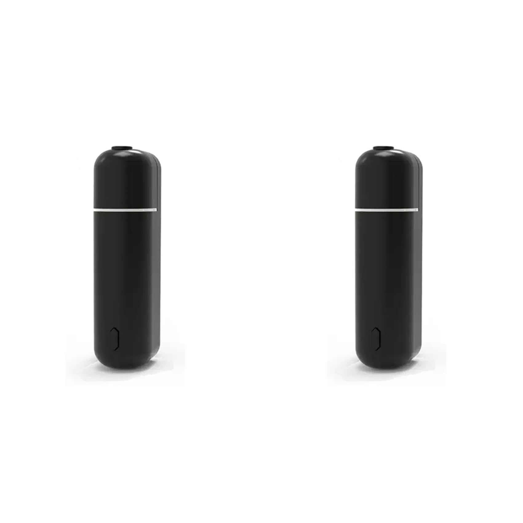 Hndhbfgrt 2X Car Aroma Diffuser Mini USB Rechargeable Scent Machine Fragrance Oil Air Freshener Essential Oil Diffuser VentClip,A