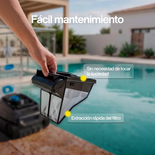 Miniatura 9 de Limpiafondos Cnx 20 De Zodiac Para Piscinas De Hasta 10 X 5 M. Limpia Suelo, Paredes Y Línea De Agua. Aspiración Ciclónica, Agilidad Integrada. Incluye Cable De 15 M Y Filtración Fina.