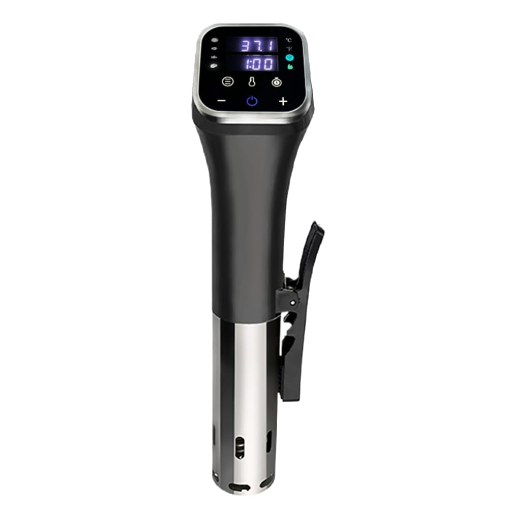 Cuiseur sous vide connecté avec réservation et recettes sur application mobile