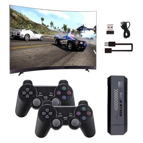 Image of Retro Game Console Built in 30,000+ Games with Dual 2.4G Wireless Controllers, Support 40+ Emulators, HDMI 4K TV Output, Amlogic S905x Processor, Search Collection Save Functions