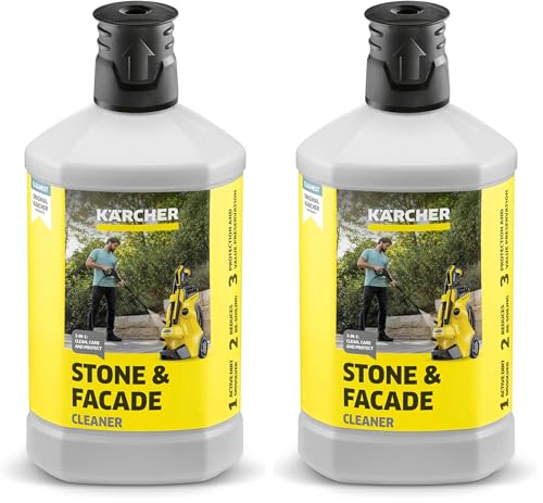Kärcher 62957660 - Limpieza de fachadas de piedra 3 en 1 para lavadoras de baja presión 1l (Paquete de 2)