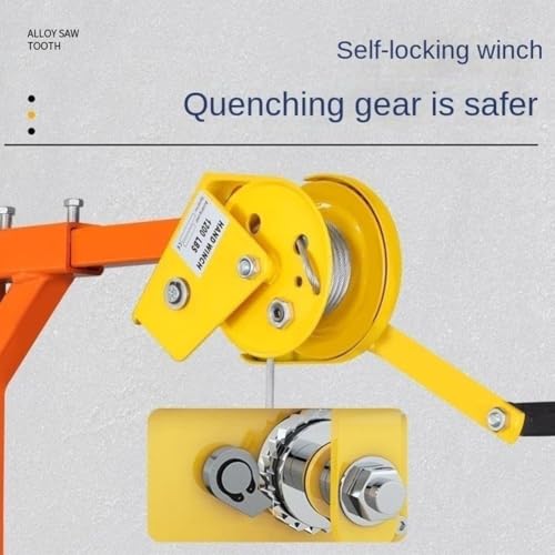 Soporte de Izado para Aire Acondicionado con Winche Auto-bloqueante miniatura 5