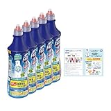 【まとめ買い】ドメスト 除菌クリーナー 次亜塩素酸配合 500ml×5個 おまけ付き 限定デザイン アイスミントの香り