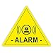 5 pcs Sticker "allarme", iSecur, sistema dall'arme, 5 x 4 cm, articolo hin_066_außen, attenzione, ATTENZIONE, Suggerimento su sistema di allarme, adesivo esterno per vetri, casa, Auto, camion, costruzione