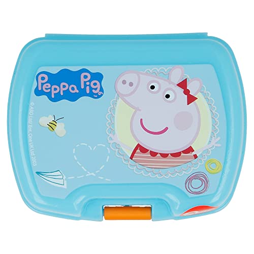 Stor SANDWICHERA Snack Peppa Pig, Multicolore