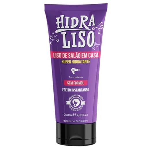 Hidra Liso - Liso de Salão em Casa 200ml