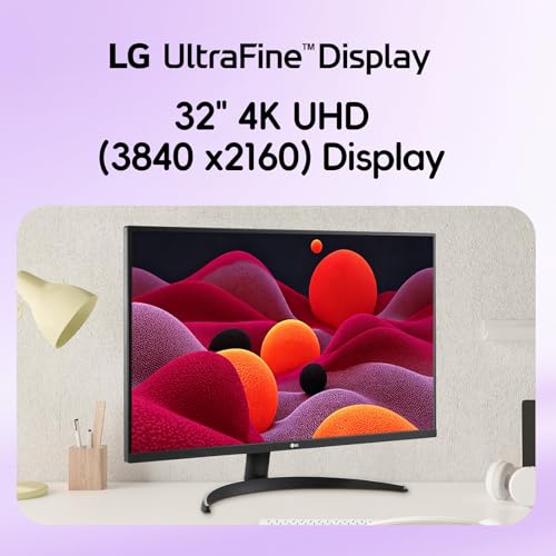 Image of LG 32 inch Ultrafine 4K UHD (3840 x 2160) Computer Monitor, HDR10, 90% DCI-P3, Built-in Speakers, 3-Side Borderless, Dual Controller, OnScreen Control - for Home Office, Gaming and Content Creation