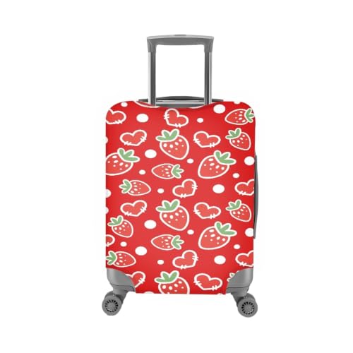 Housse valise XL rouge vert de qualité supérieure en élasthanne - 2