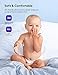 VAVA Smart Baby Thermometer for Kids & Adults, Real-Time Continuous Monitoring Thermometer with Fever Alarm, 24H Battery Life, Wearable Armpit Fever Monitor