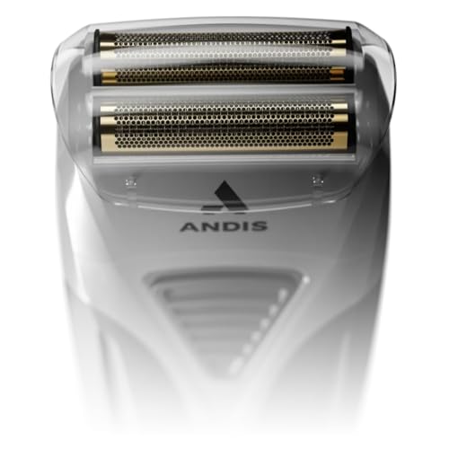 Image of Andis TS-2 17255 Pro Foil Lithium Titanium Foil Shaver, Cord /Cordless, Smooth Shaving Cordless Shaver with Charger, Black