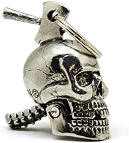 Guardian Bells Skull Crusher Large Motorcycle Ride Protection Bell or Key Ring
