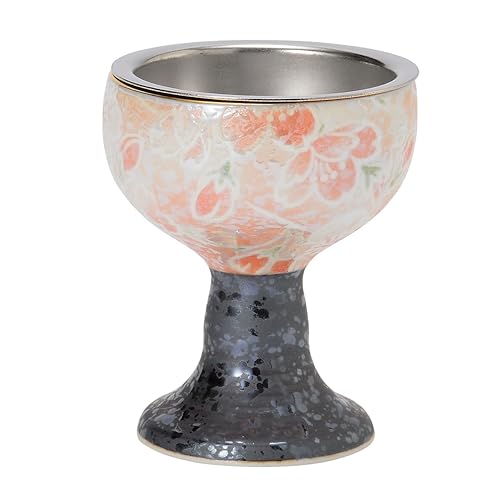 サンメニー 仏壇 仏飯器 仏器 単品 本格 有田焼 日本製 インテリアに馴染む おしゃれ ごはん 茶碗 ご飯入れ 仏具 現代仏壇 お仏壇 仏具小物 風舞花 雅桜ピンク お供え おちゃわん コンパクト 小さい 小物 有田焼(陶器) 仏具セット 直径5.3×高