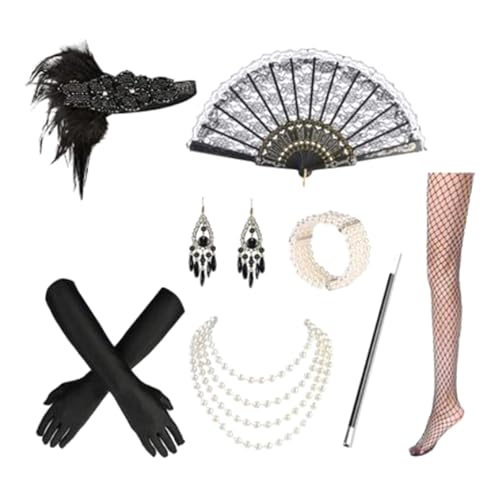 Accessoires Gatsby des années 1920 : l'ensemble complet pour éviter les fautes de goût