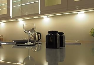 Lighting Innovations 1 X Square Kitchen Light Slim Flat Panel Under Cabinet Cupboard Warm White LED