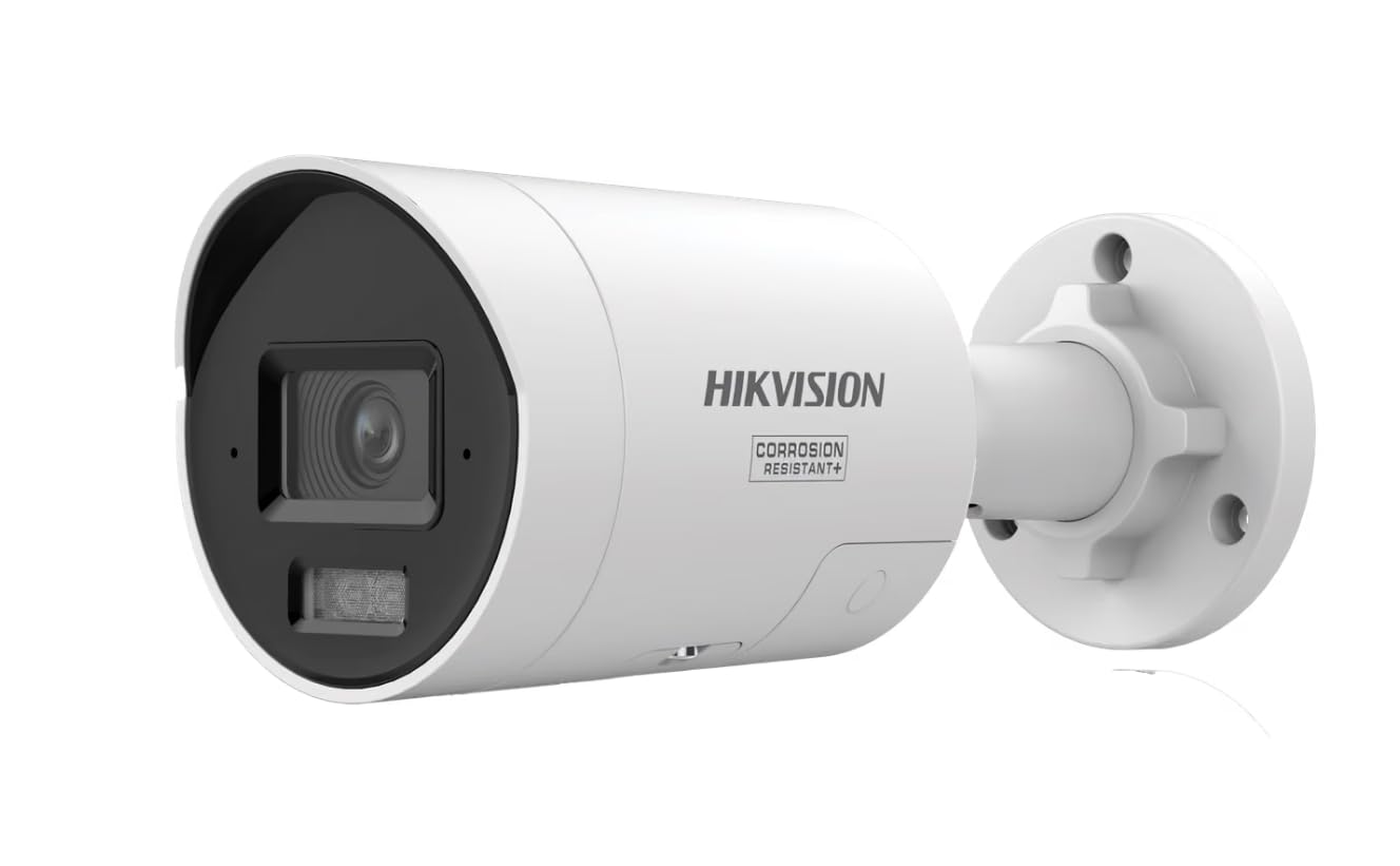 HIKVISION DS-2CD2087G3-LI2UY/SRB 8MP 4K ColorVu 3.0 inteligentna hybrydowa lekka zewnętrzna kamera IP typu bullet, obiektyw stały 2,8 mm, WDR, HikAI-ISP redukcja szumów, wykrywanie ludzi i pojazdów