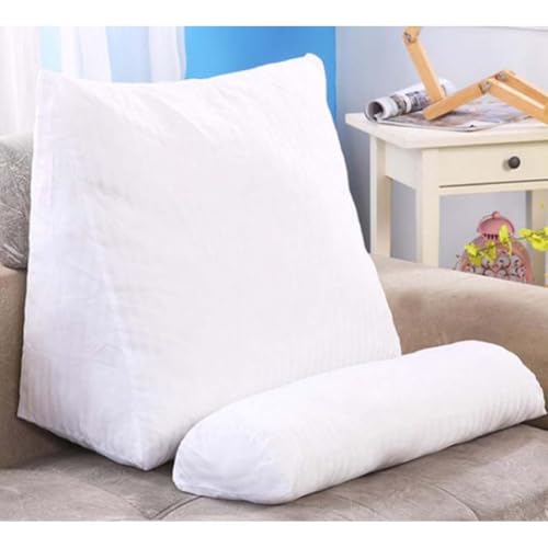 Coussin de lecture triangulaire cadeau bien-être confort lit canapé - 5