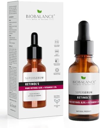 BioBalance Retinol’E Super Serum | 30ml | Anti Ageing Serum | Improves ...