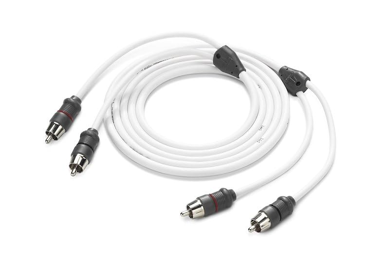JL Audio 2-Channel 6' Marine Audio RCA Cable - XMD-WHTAIC2-6