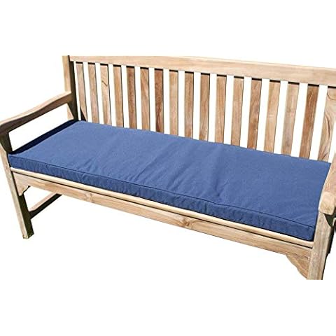 Navy Blue Cushion for 3 Seater Bench Cover