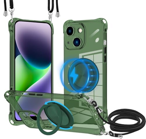 iPhone 14یP[XMagSafeΉ360x]OuPbgCX[d\iPhone 14||wΊ|݌vXgbvE߉\ϏՌTPUގuPbgT|[gc ԍڑΉ Sʕی֗