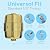 SparkPod High Output Shower Filter Capsule - Suitable for People with Sensitive and Dry Skin and Scalp, Filters Chlorine and Impurities | 1-min Install (Egyptian Gold)