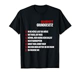 Lustige Ruhrpott Grundgesetze Ruhrpotter Ruhrgebiet T-Shirt