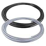 Alloy Wheel Rim Protectors, Car Wheel Rim Protection Rings, 1 Set 8M Track with 8M Pinstripe Protector Strips, Self-Adhesive Protector Tape Tire Scratch Resistance Anti-Collision (Black+Grey)