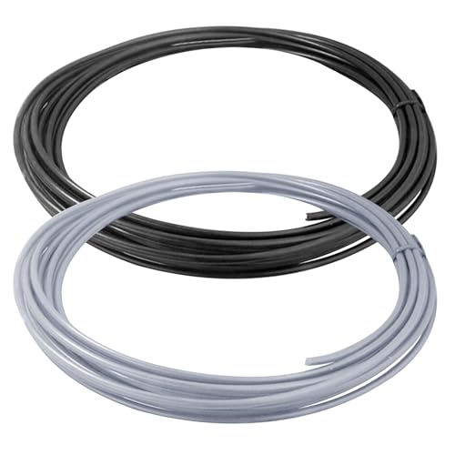 Alloy Wheel Rim Protectors, Car Wheel Rim Protection Rings, 1 Set 8M Track with 8M Pinstripe Protector Strips, Self-Adhesive Protector Tape Tire Scratch Resistance Anti-Collision (Black+Grey)