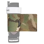 IDOGEAR Tactical Tourniquet Holder for Duty Belt Elastic TQ Tourniquet Kit Pouch Tactical Belt Vest Chest Rig Bags (Multi-camo)