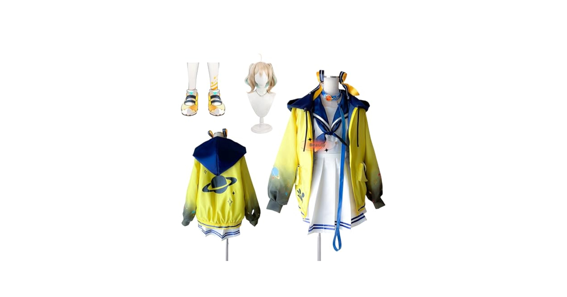 Amazon.co.jp: [Beauty 出品] Vtuber 天晴ひなた コスプレ衣装