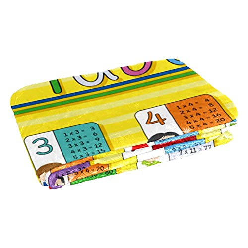 Couverture douce de pique-nique contre le froid avec tables de calcul