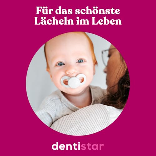 dentistar Kühlbeißring 1er-Set – Beißring Baby ab 3 Monate – Kühlende Zahnungshilfe und Beißspielzeug für Babys und Kleinkinder - BPA frei - Blau