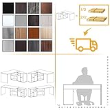 RICOO Winkelkombination Schreibtisch - 4