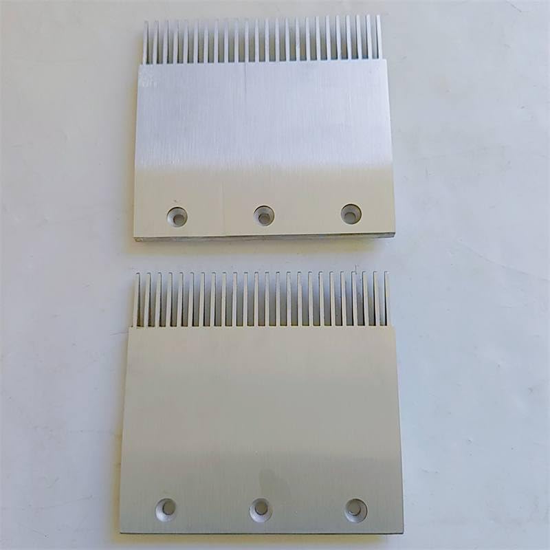 10PCS Escalator Aluminum Comb Plate L204mm W190mm Hole Space 68mm