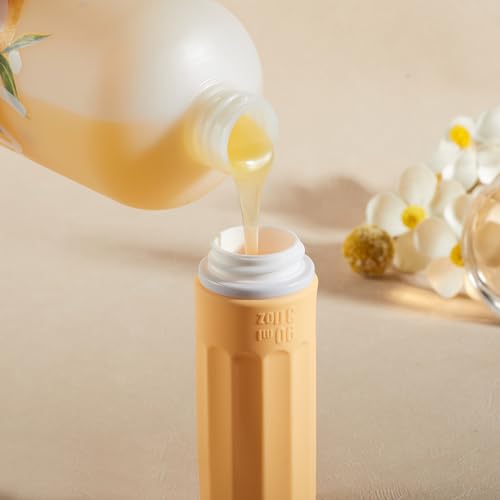 INSFIT Travel Bottles for Toiletries, TSA Approved 3oz Travel Size Containers, BPA Free Leak Proof Squeezable Silicone Tubes for Shampoo Conditioner Lotion Body Wash with Labels3