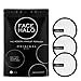Face Halo | Reusable Makeup Remover Pads, Round Makeup Remover Pads for Heavy Makeup & Masks - Microfiber Makeup Remover Wipes for Mascara, Eye Shadow, Foundation (Original - 3 Pack)