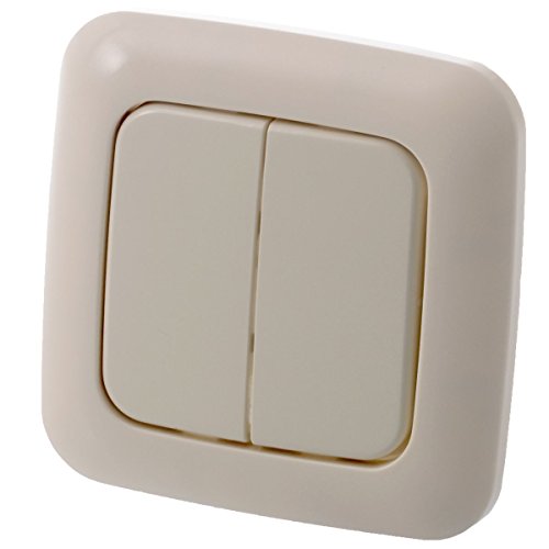 z-wave.me ZME_DW1 Crema de color interruptor de luz - Interruptores de luz (Crema de color)