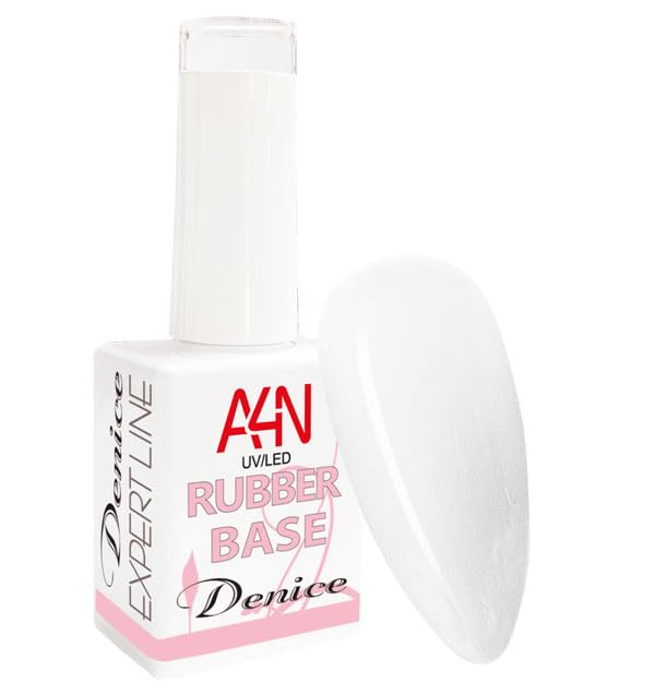 Gel de base UV/LED - Flacon pinceau - Camouflage - Blanc doux